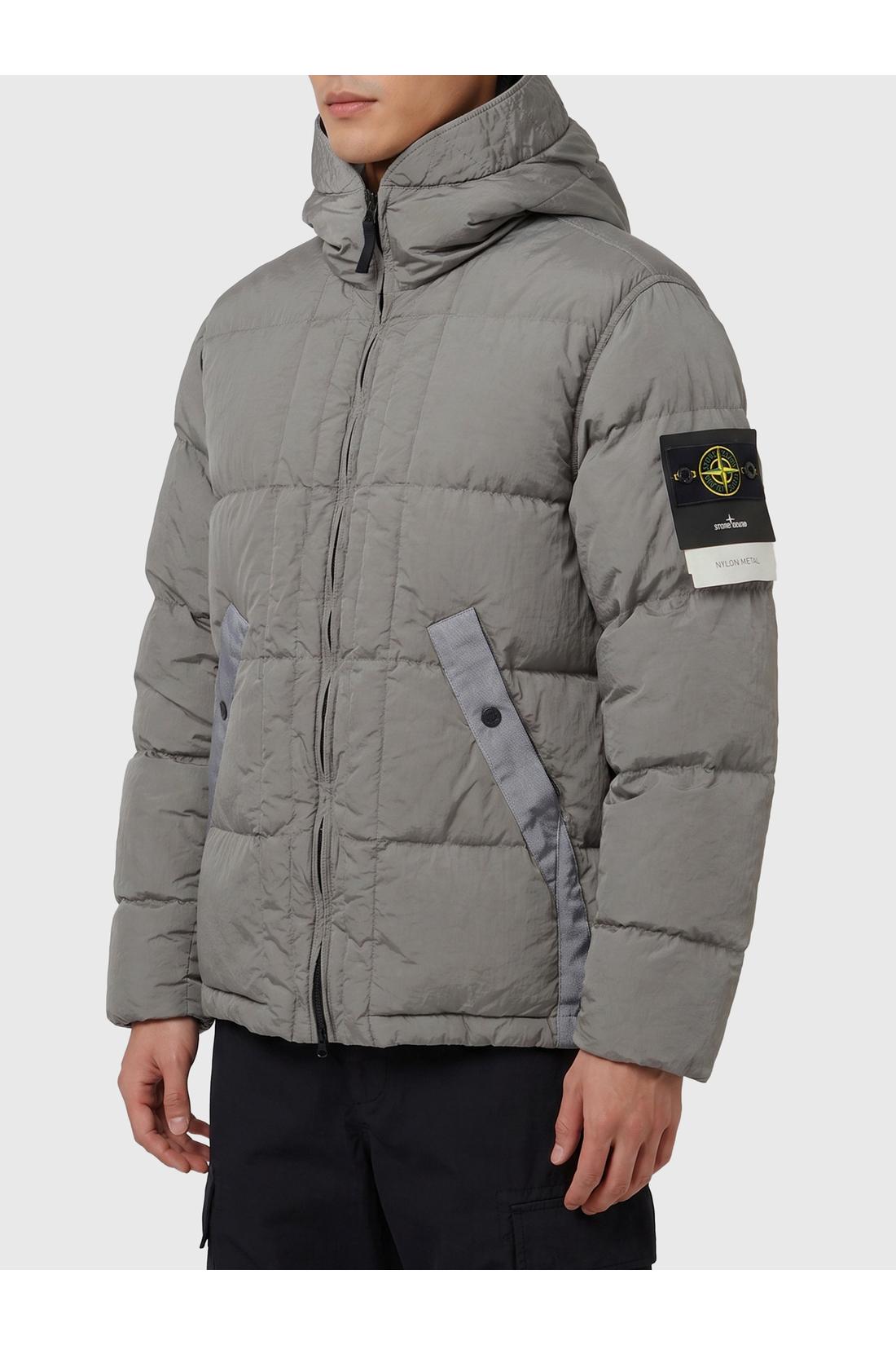 Stone Island-OUTLET-SALE-Econyl® nylon down jacket-ARCHIVIST