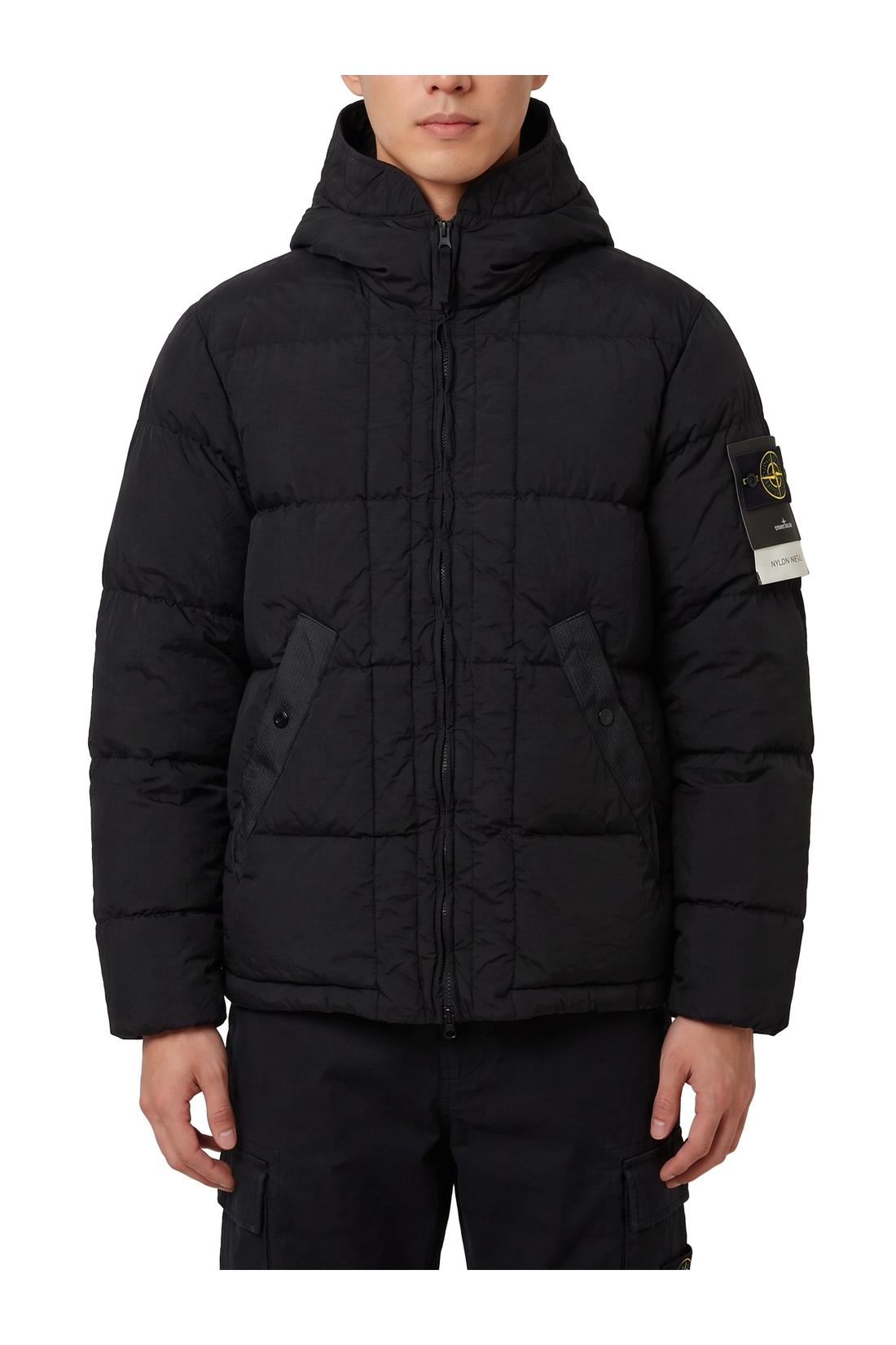 Stone island-OUTLET-SALE-Econyl® nylon down jacket-ARCHIVIST