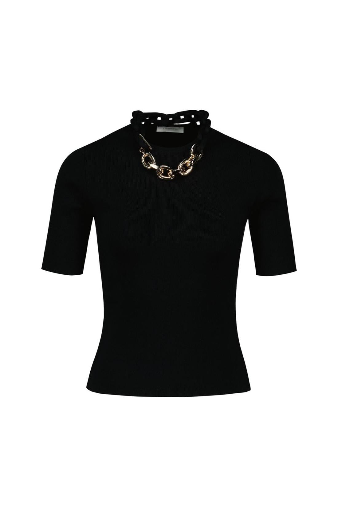 Strickjacke - Rabanne - Baumwolle - Schwarz