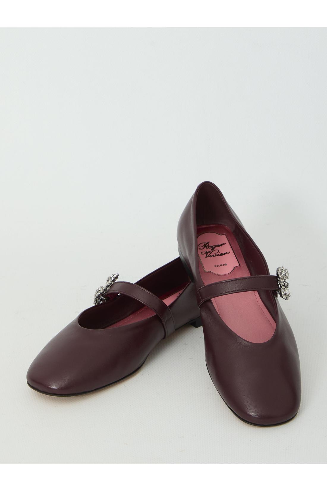 Roger Vivier-OUTLET-SALE-Efflorescence strap ballerina flats-ARCHIVIST