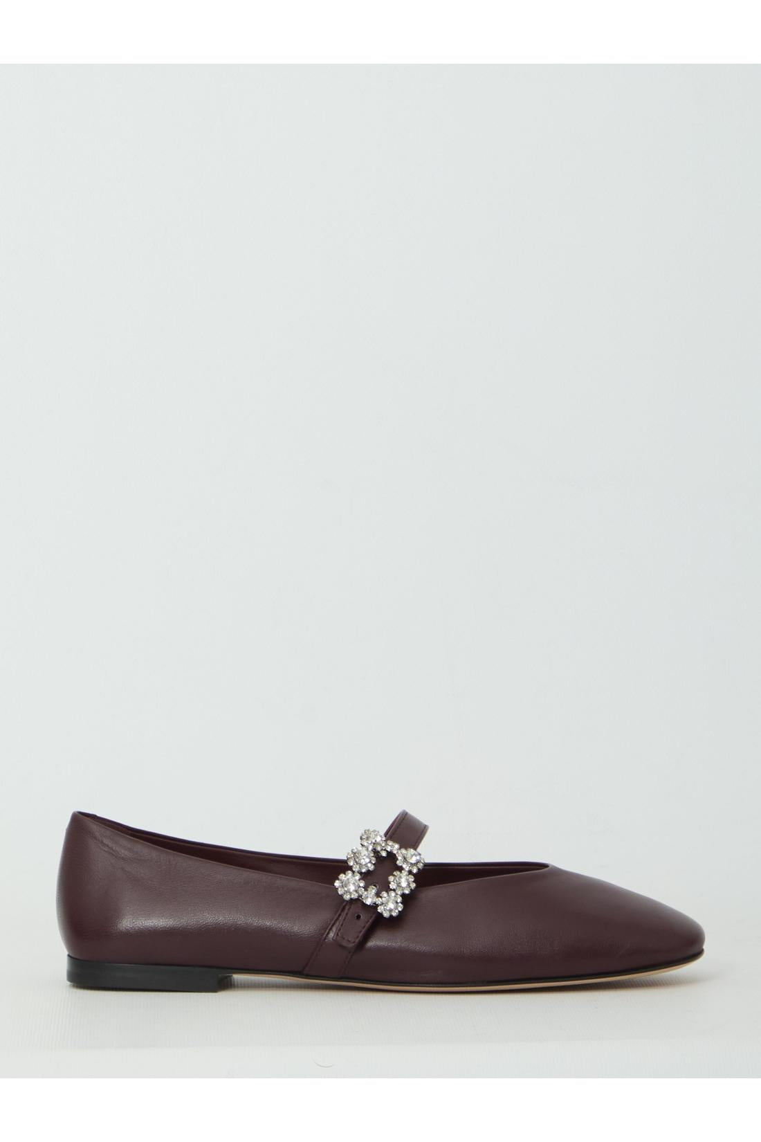Roger Vivier-OUTLET-SALE-Efflorescence strap ballerina flats-ARCHIVIST
