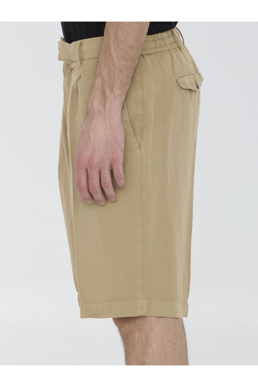 PT TORINO-OUTLET-SALE-Elasticated bermuda shorts-ARCHIVIST