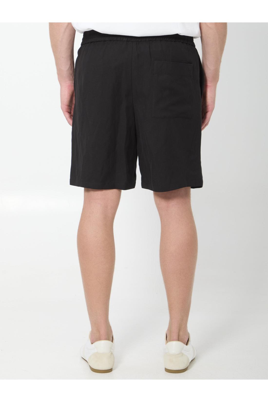 Elasticated waist shorts-Hosen-Ami Paris-OUTLET-ARCHIVIST-ARCHIVE-SALE