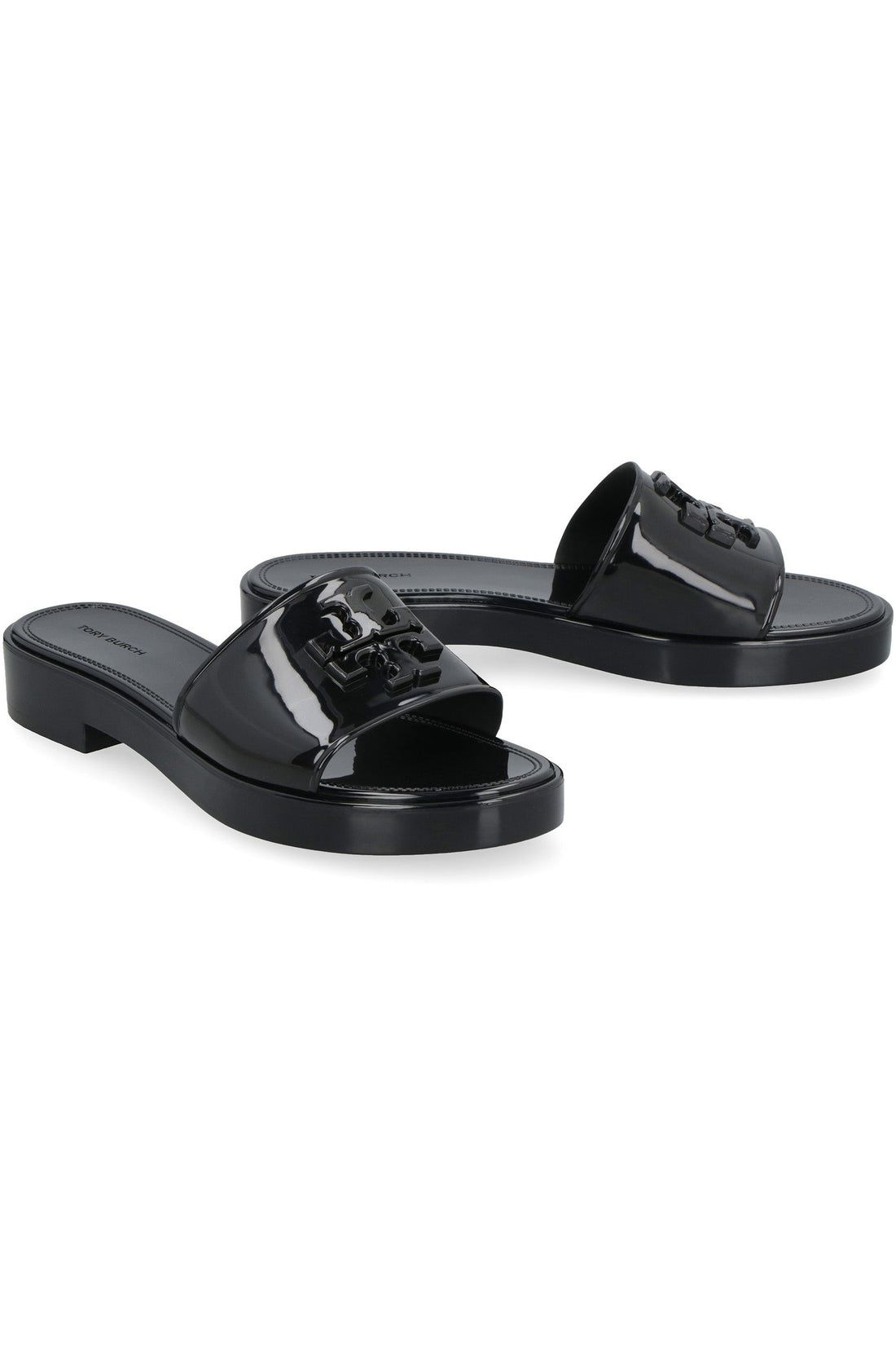 Tory Burch-OUTLET-SALE-Eleanor Jelly rubber slides-ARCHIVIST