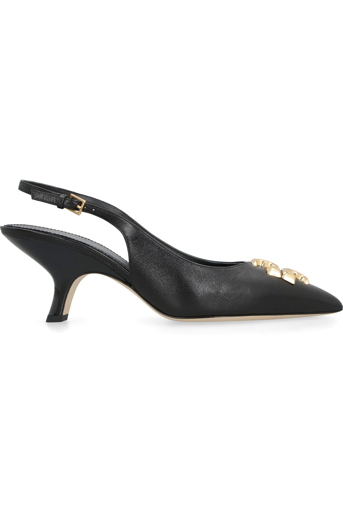 Tory Burch-OUTLET-SALE-Eleanor leather pointy-toe slingback-ARCHIVIST