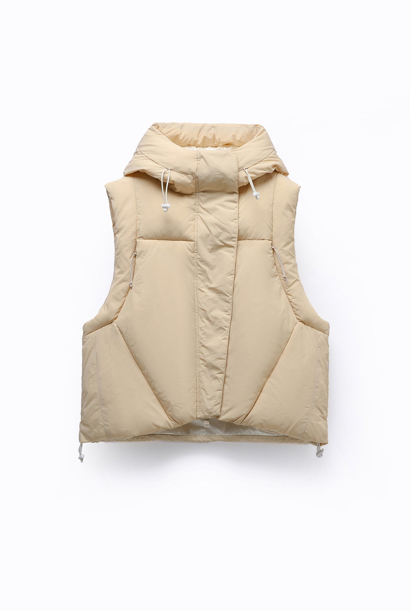 Embassy of Bricks and Logs-Archive-Sale-Outlet-ANDORA PUFFER VEST-Jacken & Mäntel-XS-SAND-by-ARCHIVIST