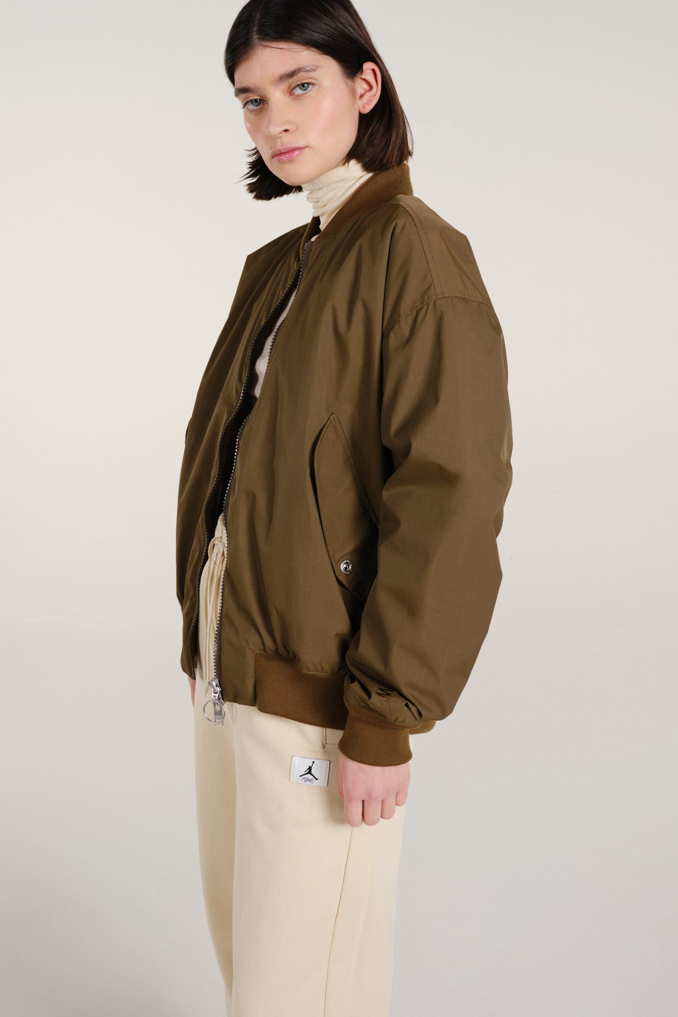 Embassy of Bricks and Logs-Archive-Sale-Outlet-DOVER BOMBER JACKET-Jacken & Mäntel-XXS-MUD-by-ARCHIVIST