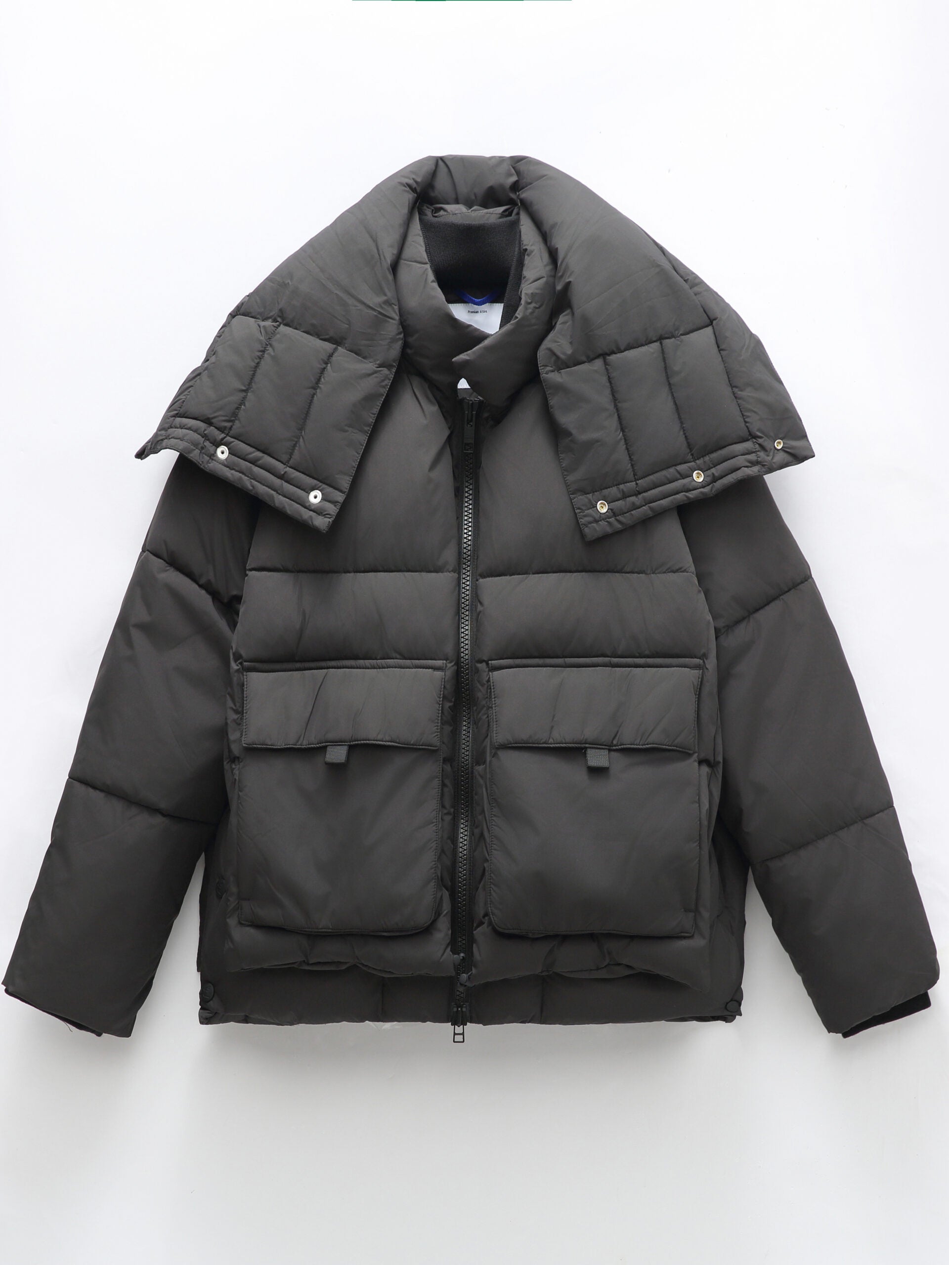 Embassy of Bricks and Logs-Archive-Sale-Outlet-HARLEM PUFFER JACKET-Jacken & Mäntel-XXS-BLACK-by-ARCHIVIST