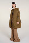 Embassy of Bricks and Logs-Archive-Sale-Outlet-SIENA QUILTED COAT-Jacken & Mäntel-XL-MUD-by-ARCHIVIST