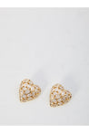 Self Portrait-OUTLET-SALE-Embellished Heart earrings-ARCHIVIST