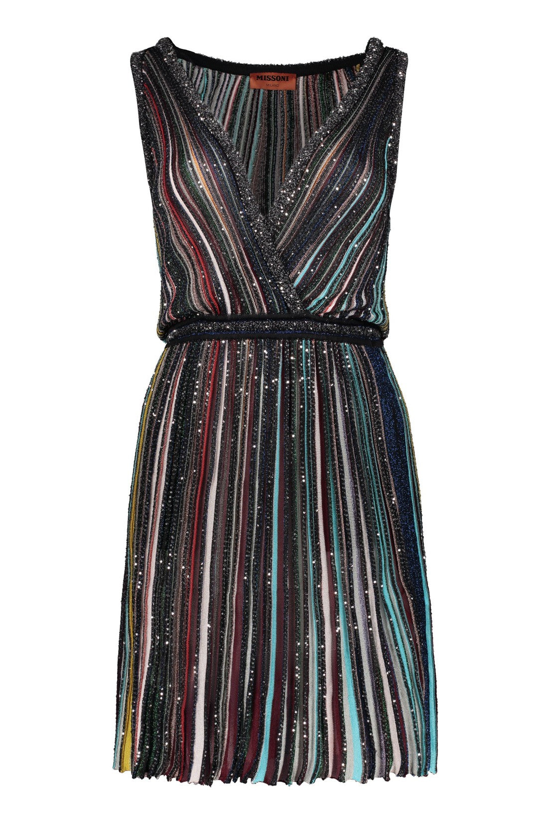 Missoni-OUTLET-SALE-Embellished knitted dress-ARCHIVIST