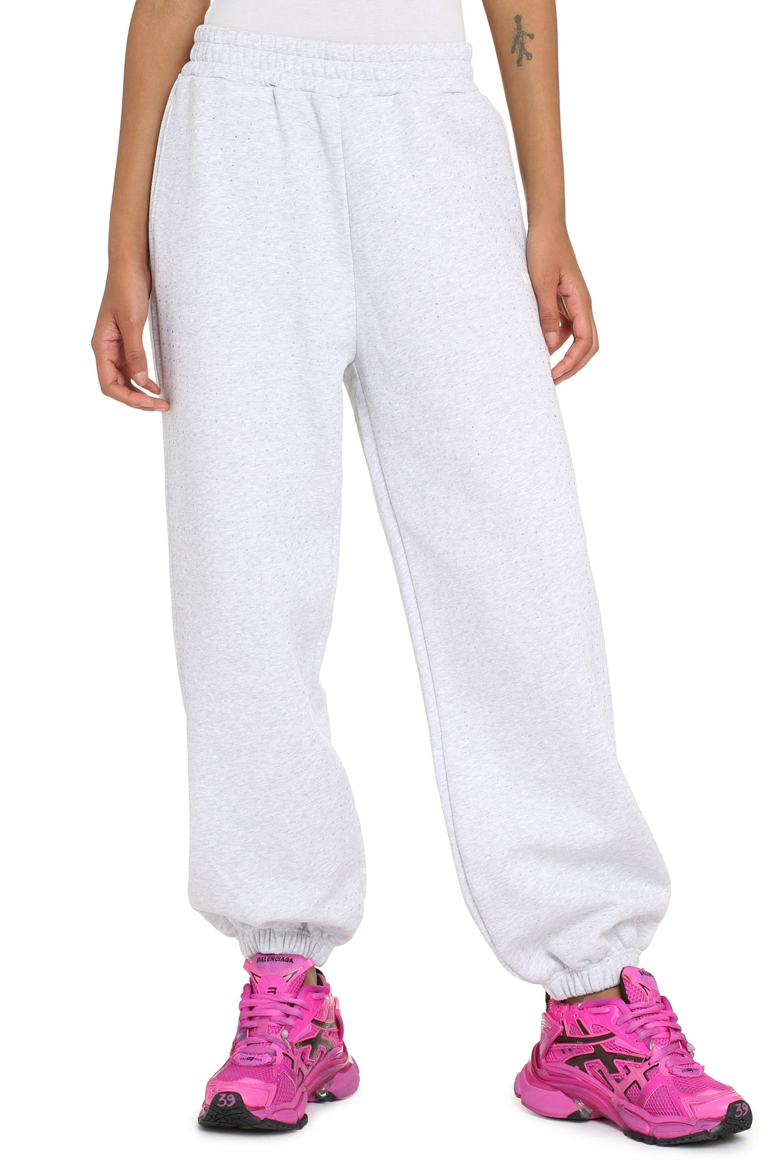 MSGM-OUTLET-SALE-Embellished sweatpants-ARCHIVIST