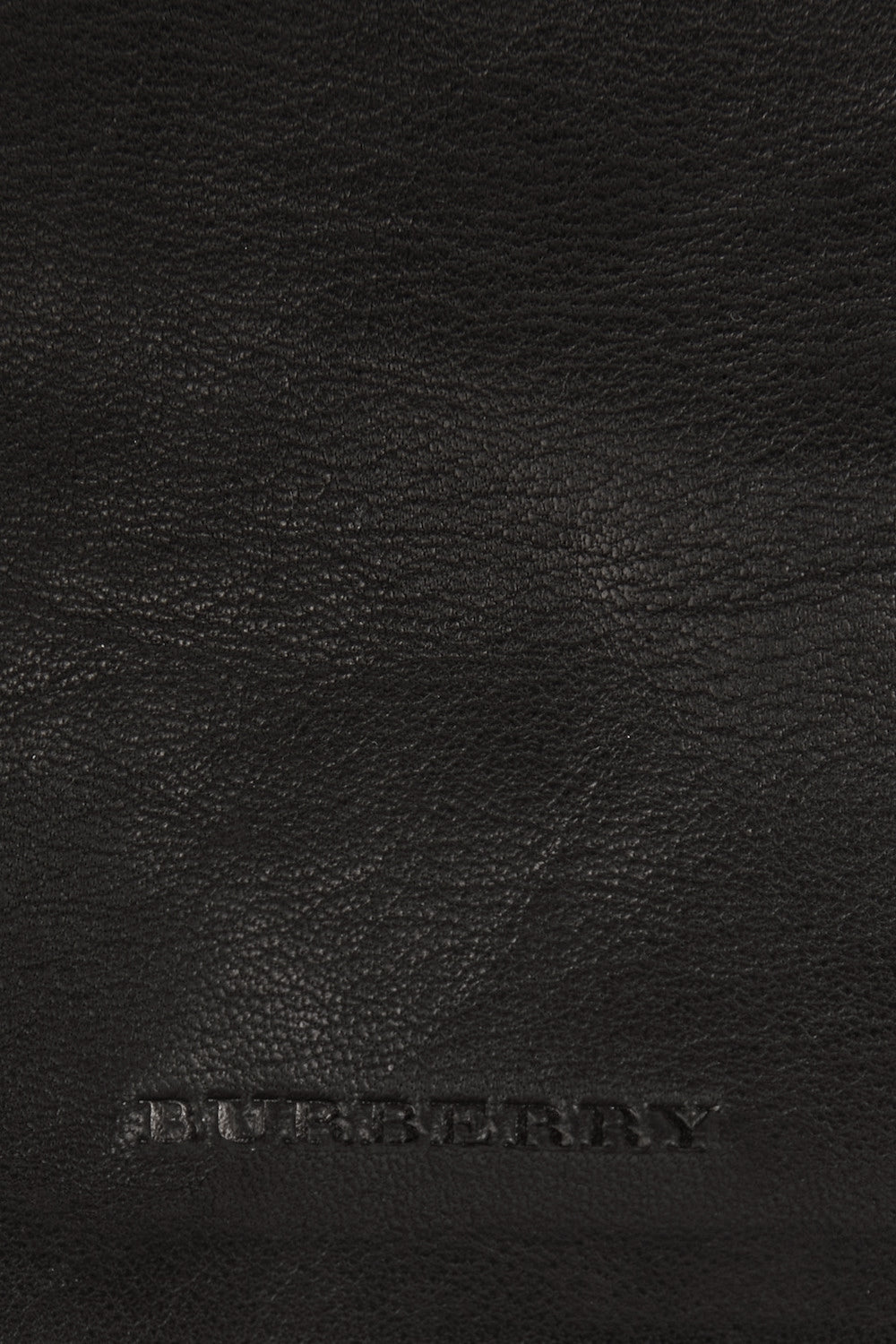 Burberry-OUTLET-SALE-Embossed Logo Leather Gloves-ARCHIVIST