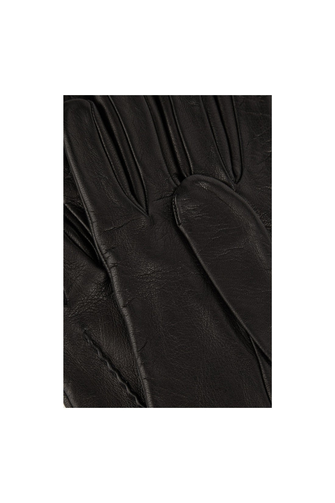 Burberry-OUTLET-SALE-Embossed Logo Leather Gloves-ARCHIVIST