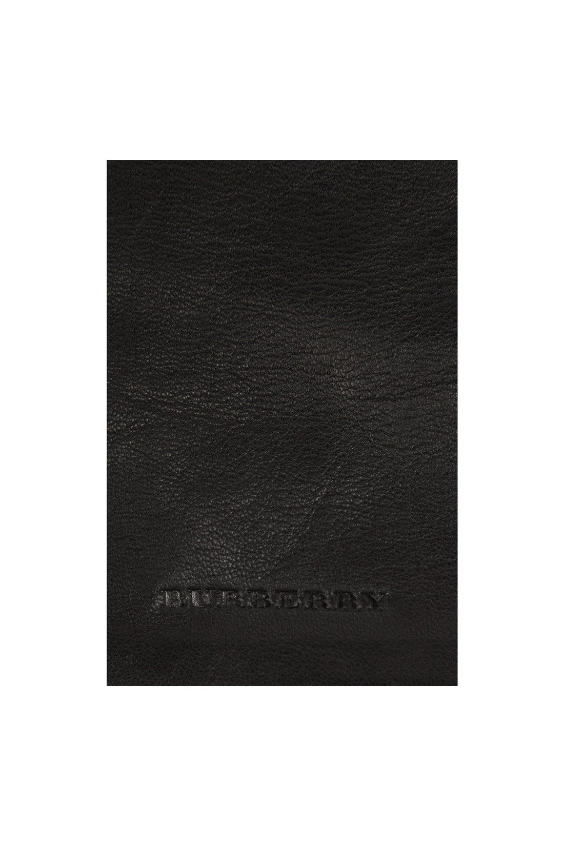 Burberry-OUTLET-SALE-Embossed Logo Leather Gloves-ARCHIVIST