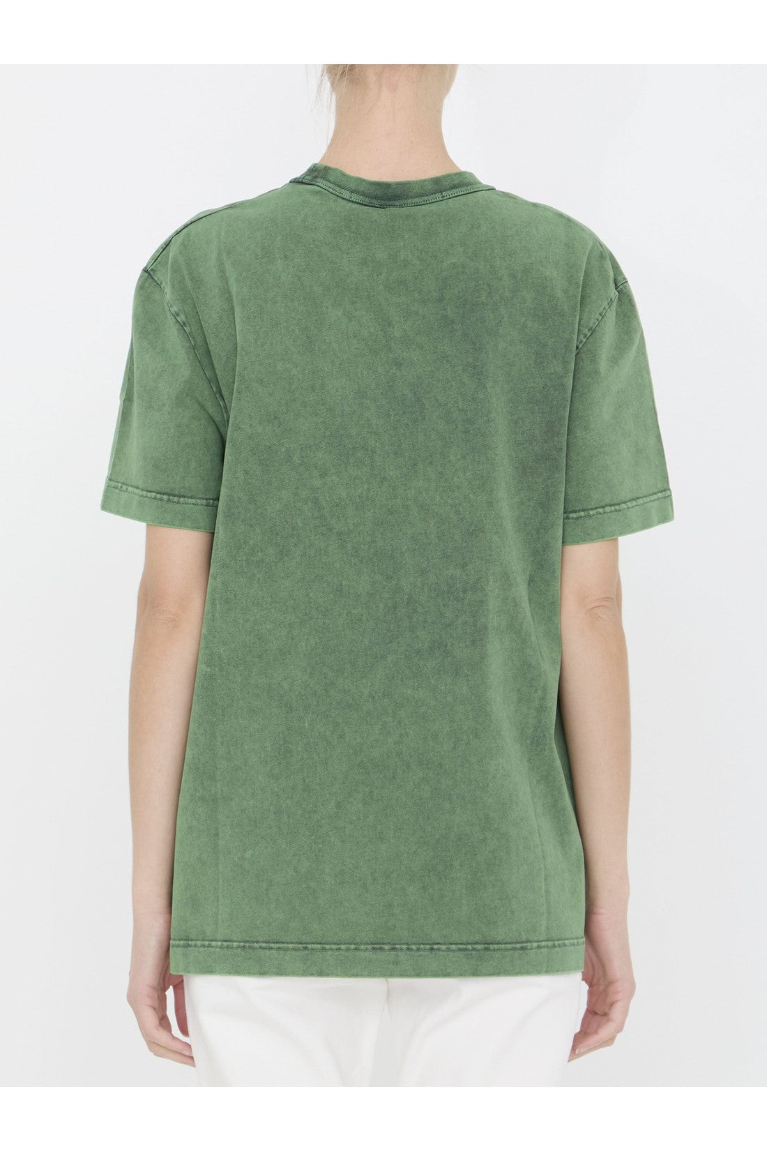 ALEXANDER WANG-OUTLET-SALE-Embossed logo t-shirt-ARCHIVIST