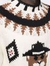 Dsquared2-OUTLET-SALE-Embroidered Bear Sweater-ARCHIVIST