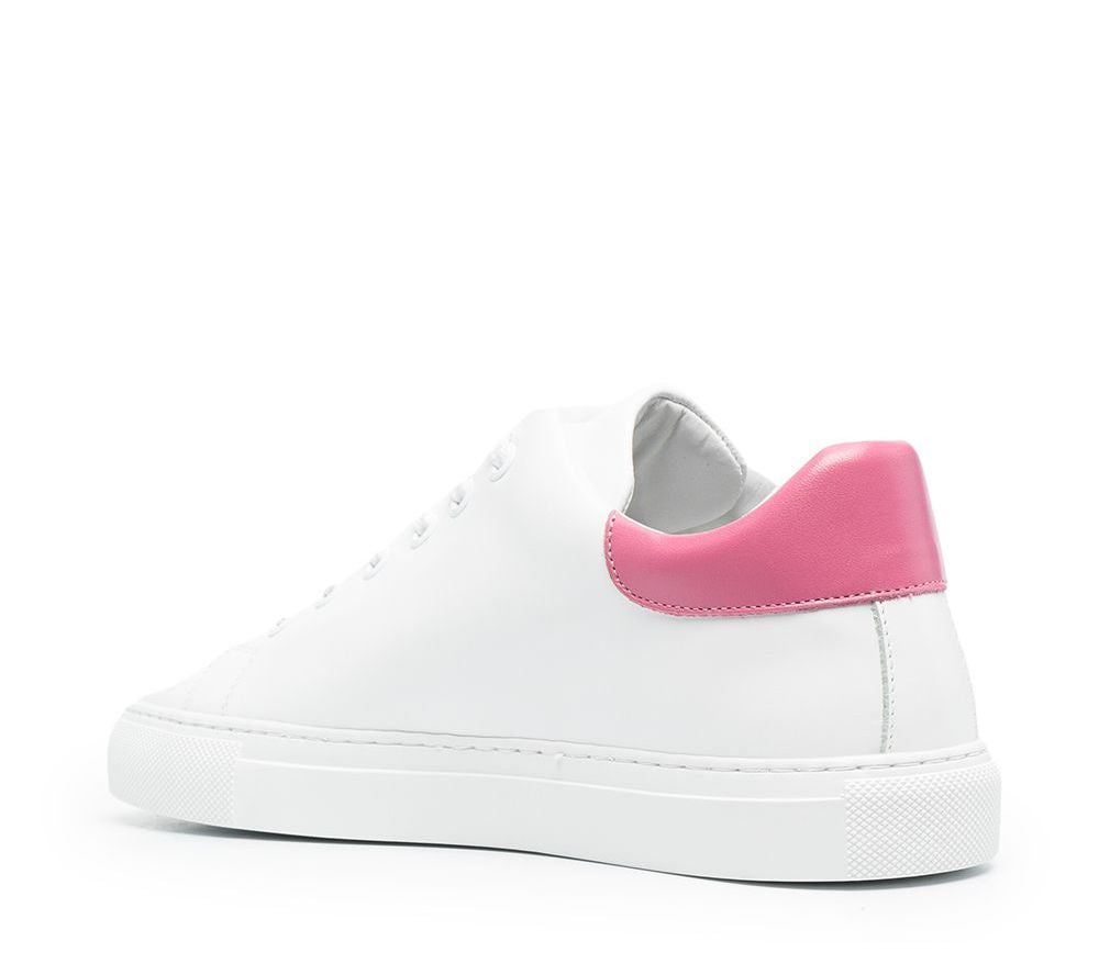 Moschino-OUTLET-SALE-Embroidered Logo Sneakers-ARCHIVIST