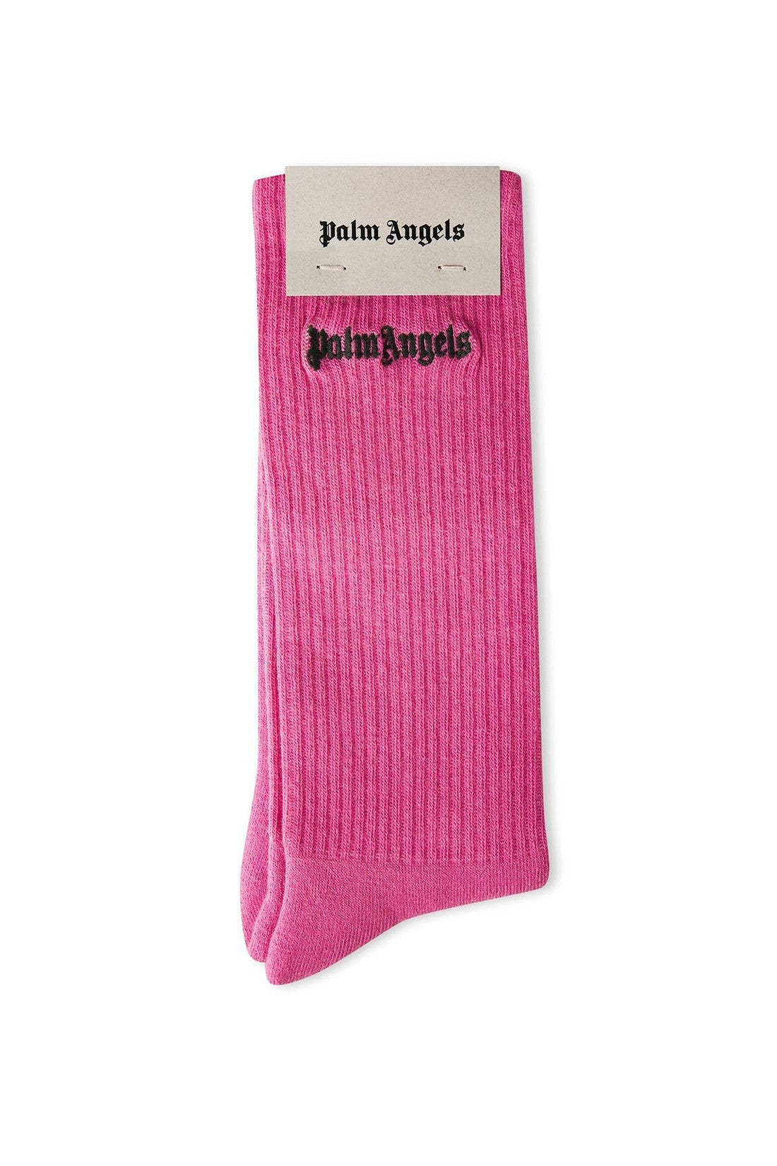 Palm Angels-OUTLET-SALE-Embroidered Logo Socks-ARCHIVIST