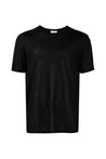 Saint Laurent-OUTLET-SALE-Embroidered Logo T-Shirt-ARCHIVIST