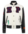 Heron Preston-OUTLET-SALE-Embroidered bomber jacket with appliqué-ARCHIVIST