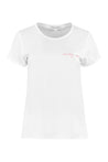 Maison Labiche-OUTLET-SALE-Embroidered cotton T-shirt-ARCHIVIST