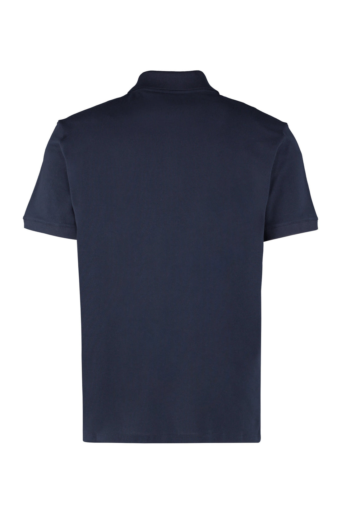 Alexander McQueen-OUTLET-SALE-Embroidered cotton-piqué polo shirt-ARCHIVIST