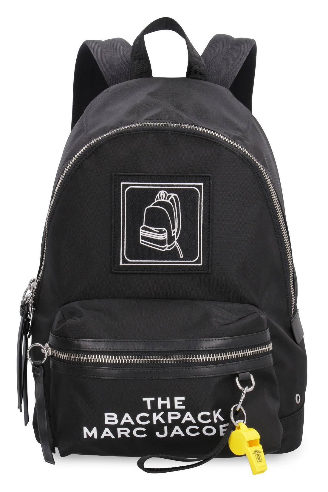 Marc Jacobs-OUTLET-SALE-Embroidered patch nylon backpack-ARCHIVIST