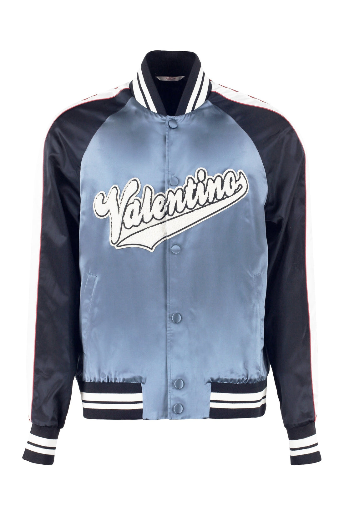 Valentino-OUTLET-SALE-Embroidered satin bomber-ARCHIVIST
