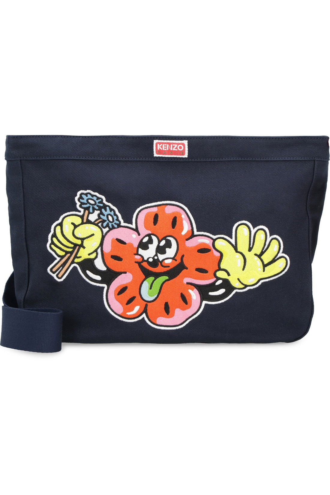 Kenzo-OUTLET-SALE-Embroidered shoulder bag-ARCHIVIST