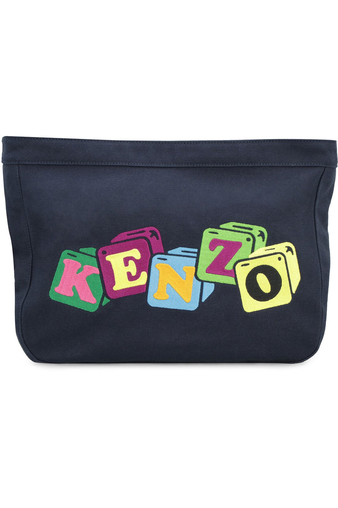Kenzo-OUTLET-SALE-Embroidered shoulder bag-ARCHIVIST