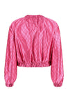 Gucci-OUTLET-SALE-Embroidered silk bomber jacket-ARCHIVIST