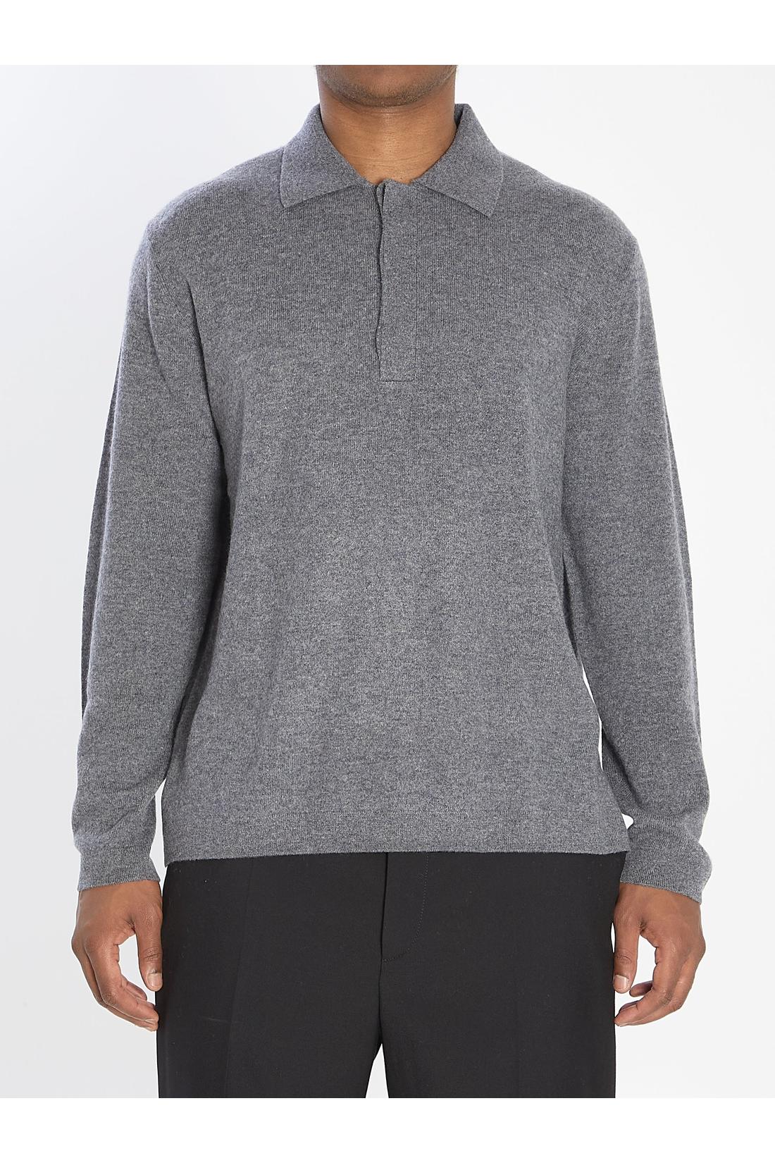 Lisa Yang-OUTLET-SALE-Emil polo sweater-ARCHIVIST