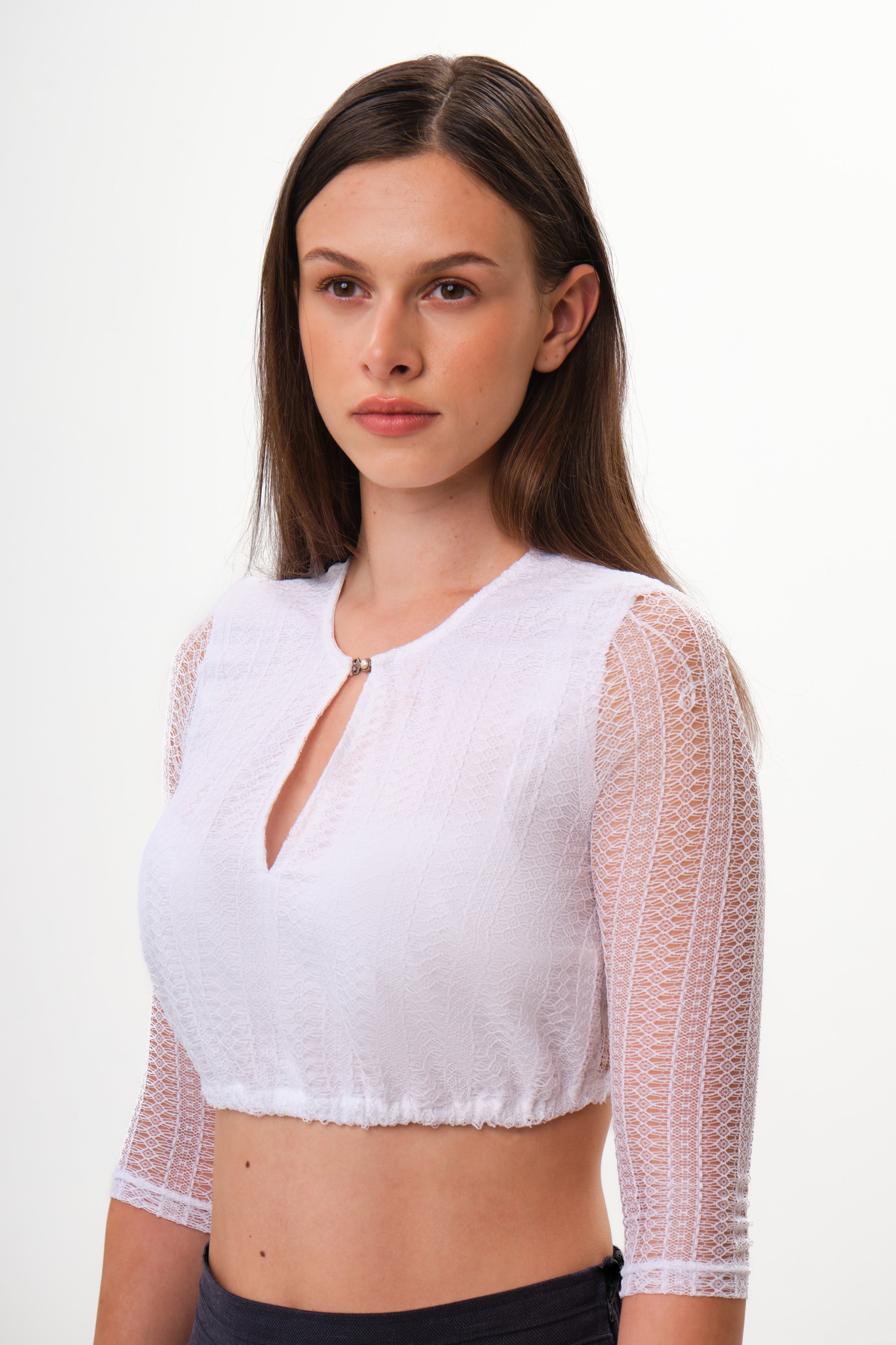 Damen Dirndlbluse Emily-Dirndl-Felicitas-OUTLET-34-weiß-ARCHIVIST-ARCHIVE-SALE