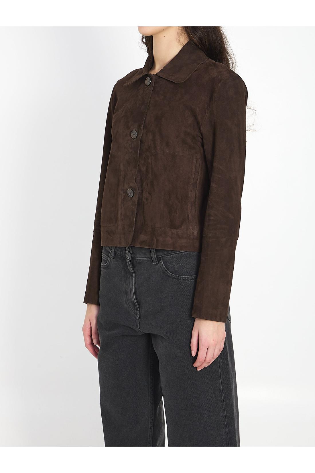 Arma-OUTLET-SALE-Emy suede jacket-ARCHIVIST