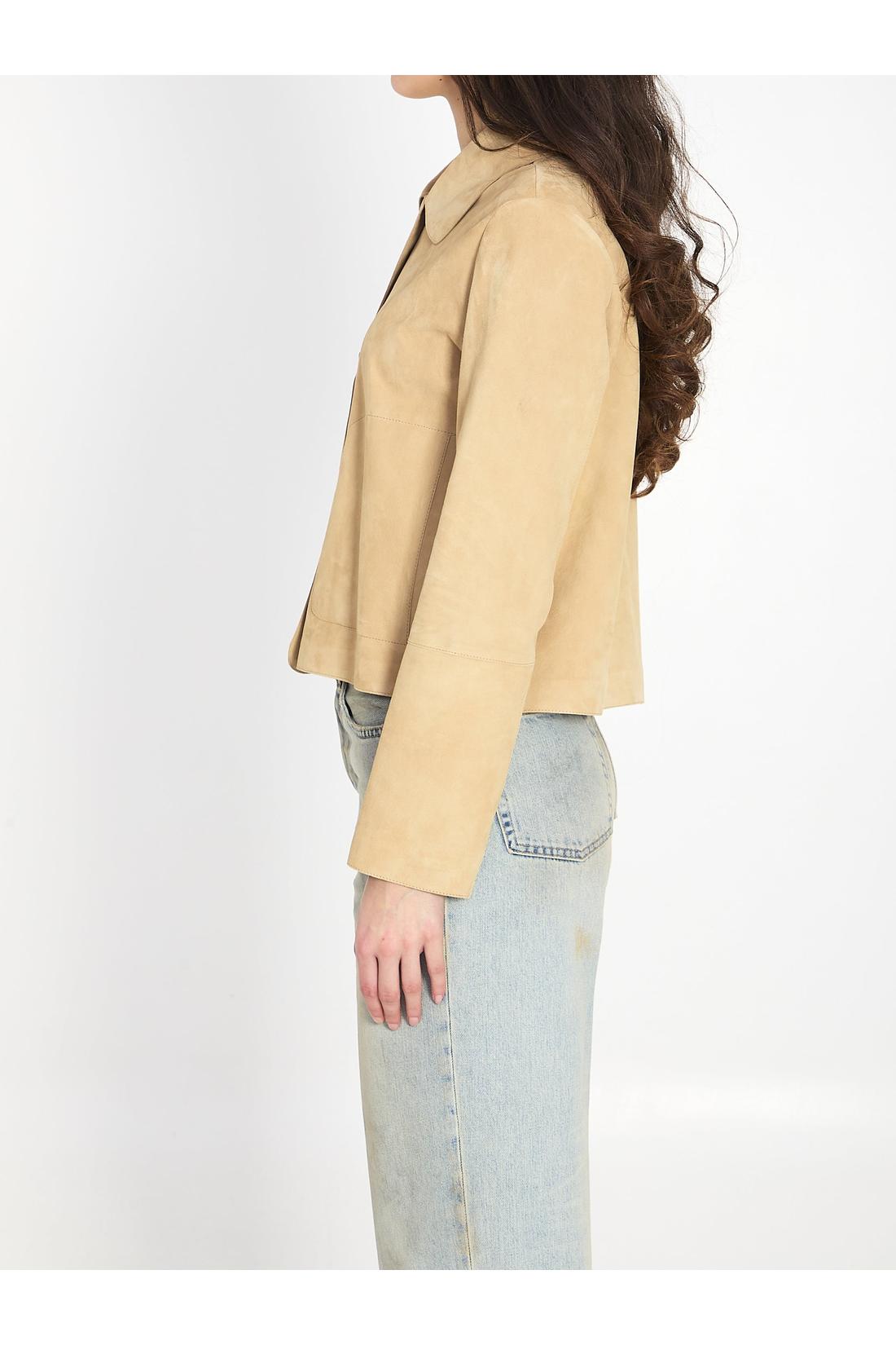 Arma-OUTLET-SALE-Emy suede jacket-ARCHIVIST