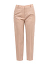 JIL SANDER-OUTLET-SALE-Enea Fleece Wool Pants-ARCHIVIST