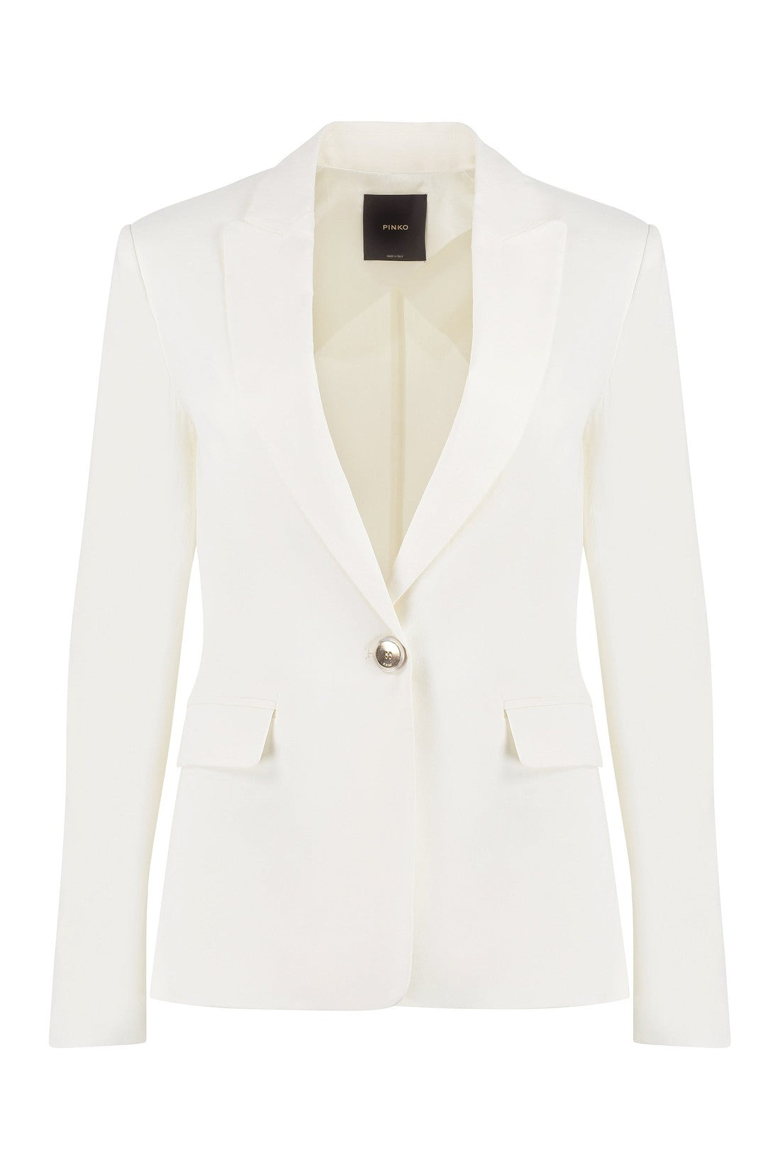 Pinko-OUTLET-SALE-Equilibrato linen blazer-ARCHIVIST