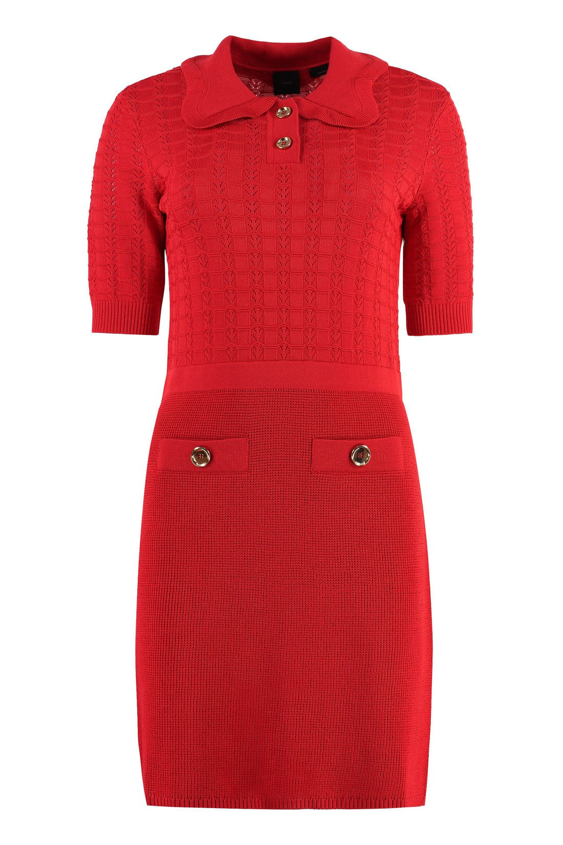 Pinko-OUTLET-SALE-Equiseto knitted dress-ARCHIVIST