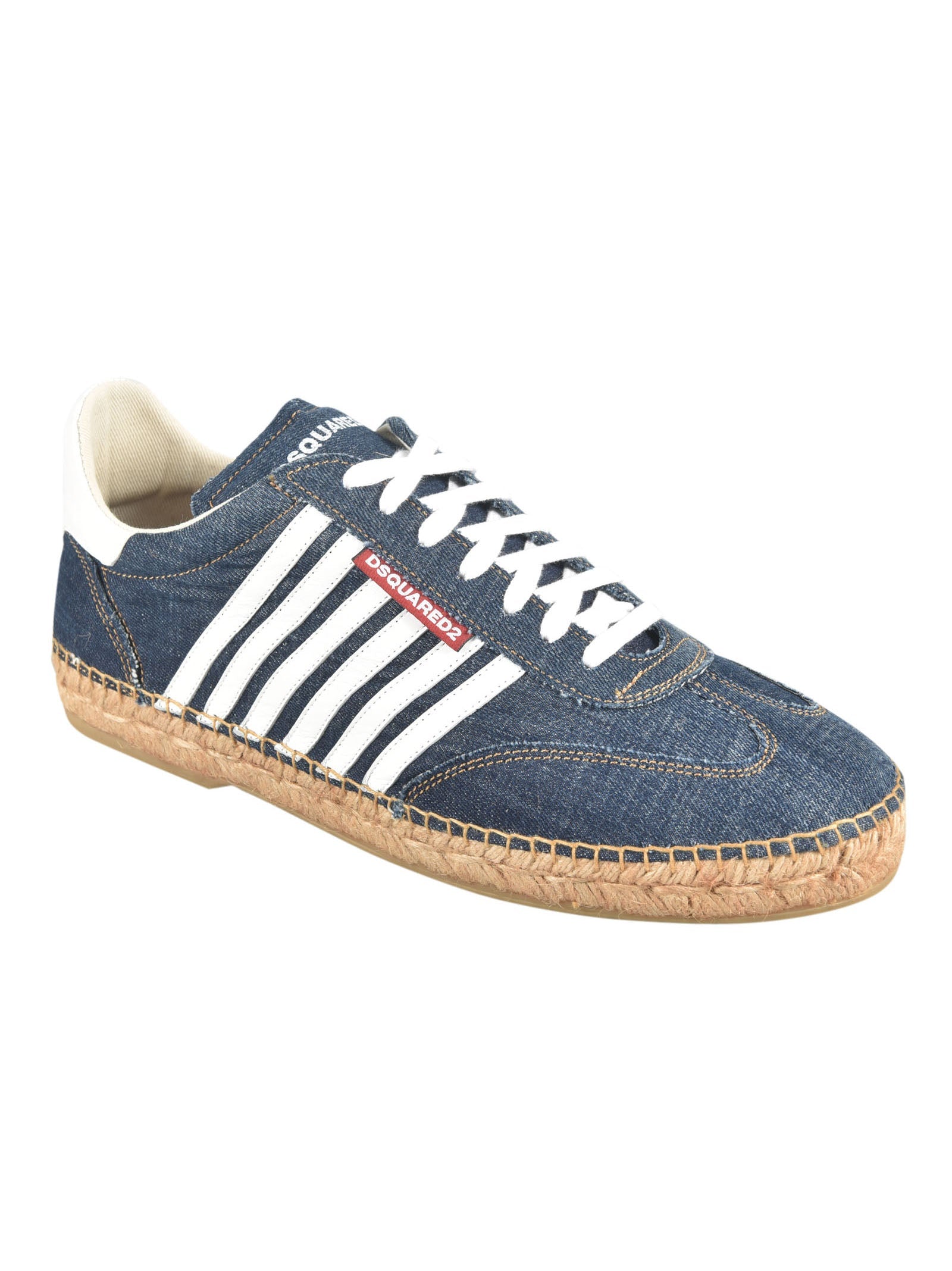 DSQUARED2-OUTLET-SALE-Espadrilles BLAU-ARCHIVIST