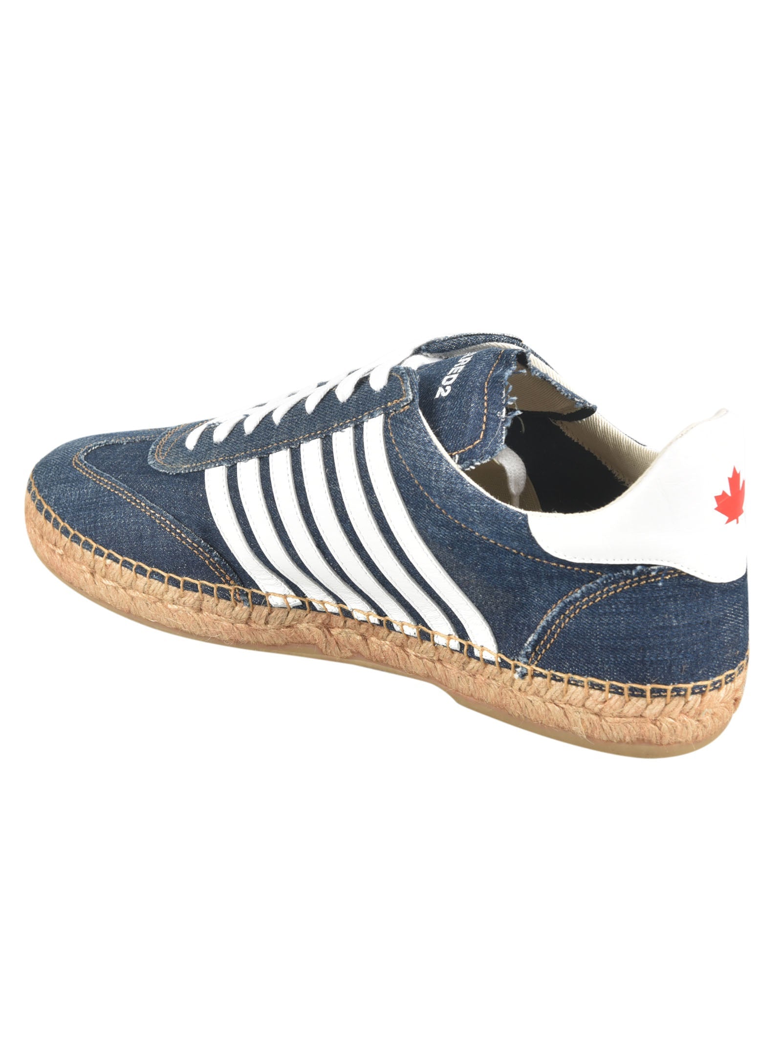 DSQUARED2-OUTLET-SALE-Espadrilles BLAU-ARCHIVIST