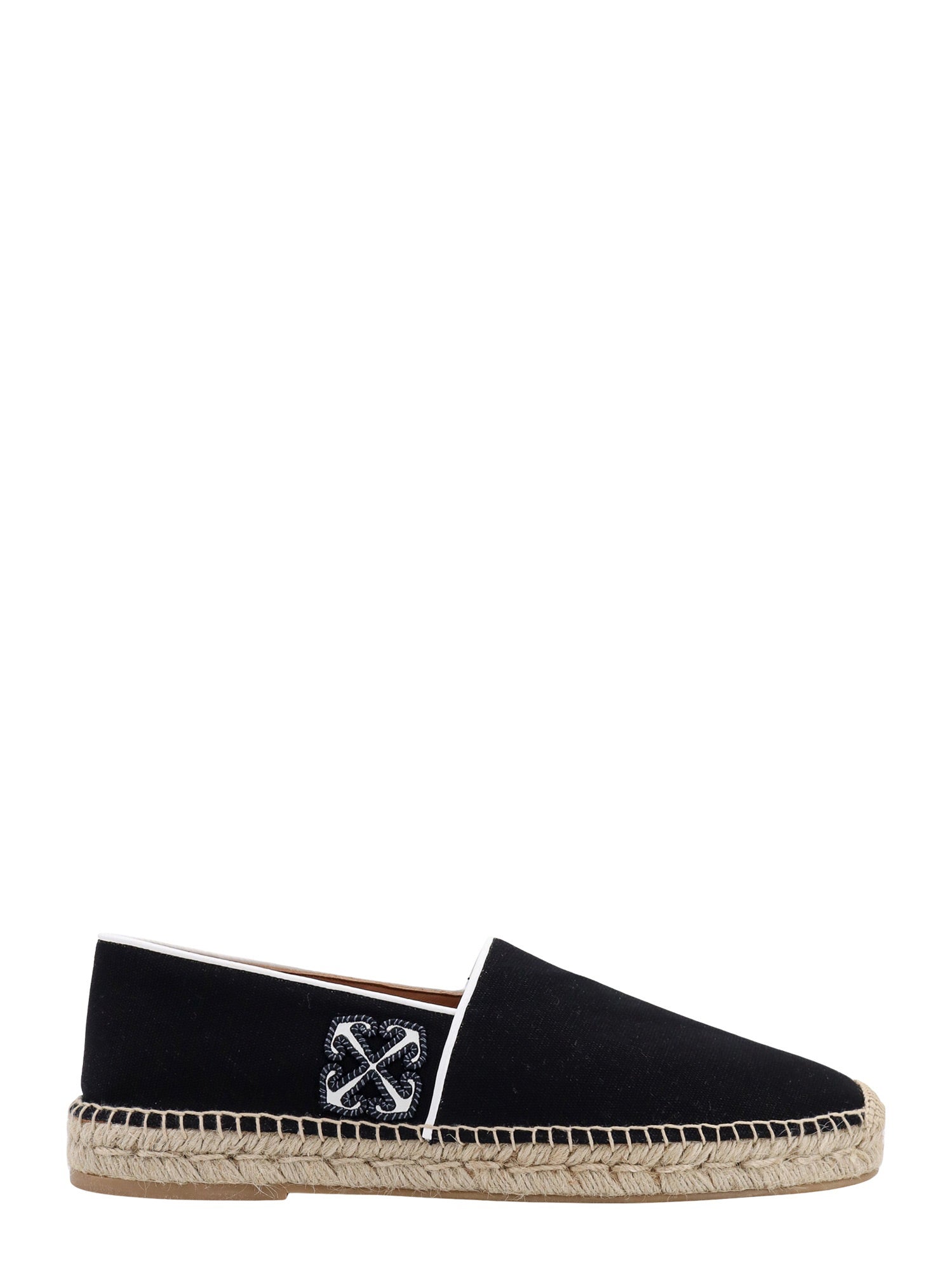 OFF-WHITE-OUTLET-SALE-Espadrilles SCHWARZ-ARCHIVIST