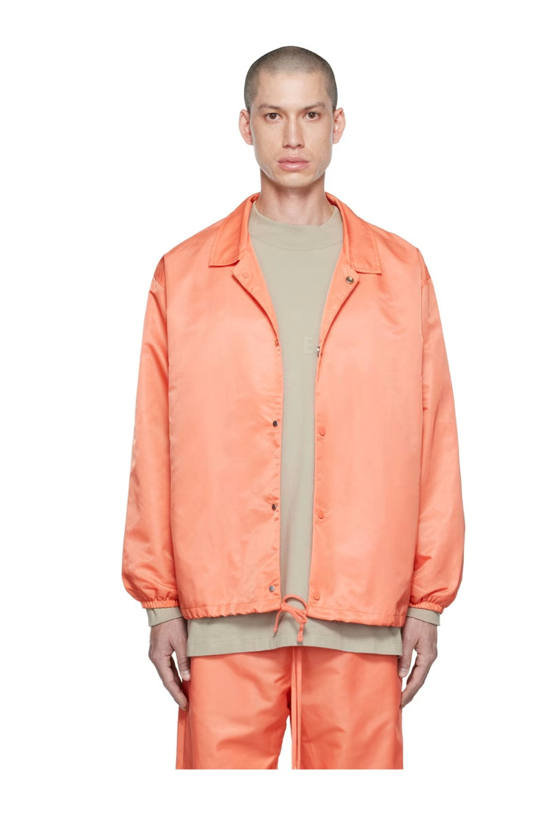 Fear Of God-OUTLET-SALE-Essentials 1977 Logo Coaches Jacket-ARCHIVIST