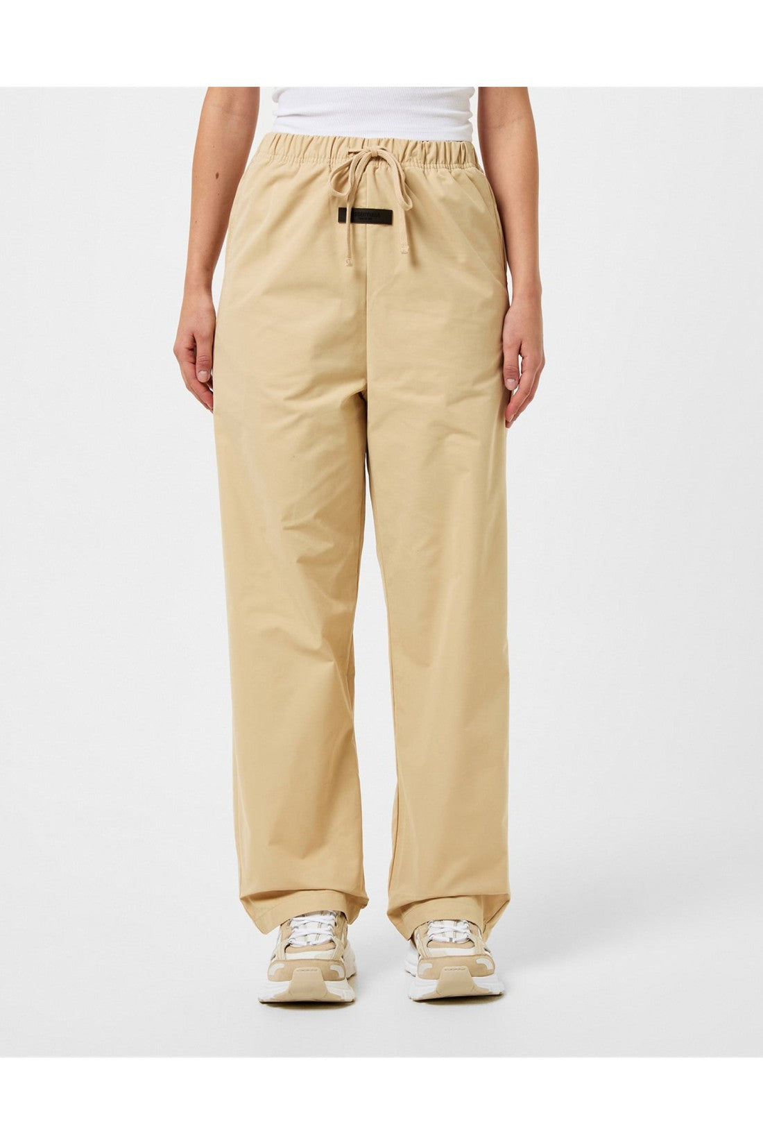 Fear Of God-OUTLET-SALE-Essentials Logo Relaxed Trousers-ARCHIVIST