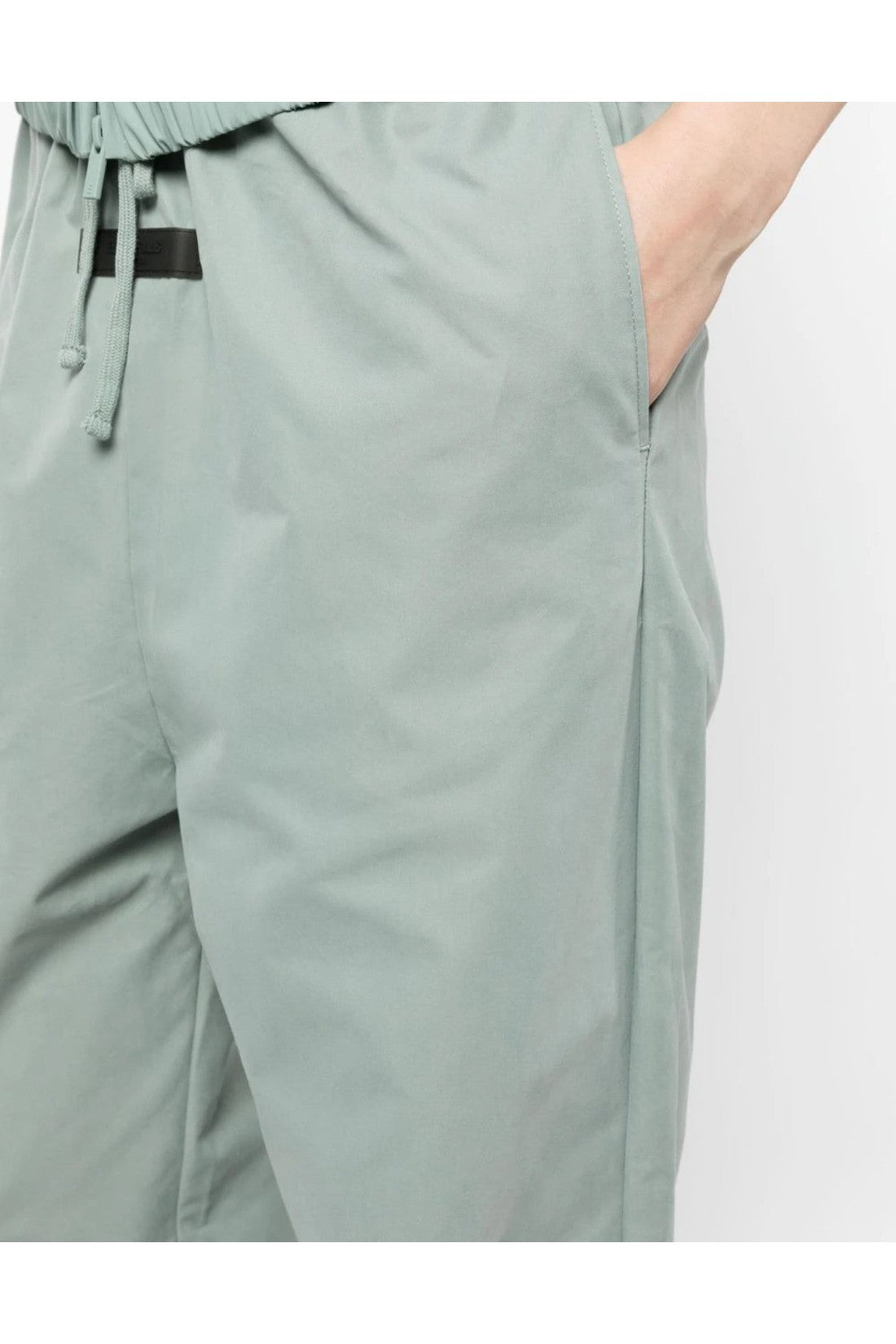 Fear Of God-OUTLET-SALE-Essentials Logo Relaxed Trousers-ARCHIVIST