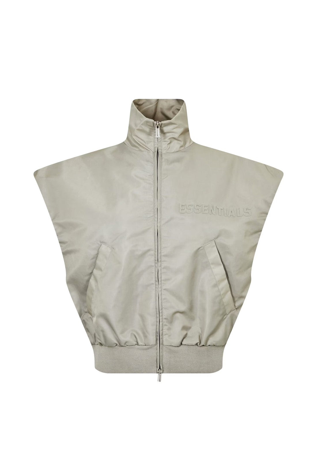 Fear Of God-OUTLET-SALE-Essentials Logo Smoke Running Vest-ARCHIVIST