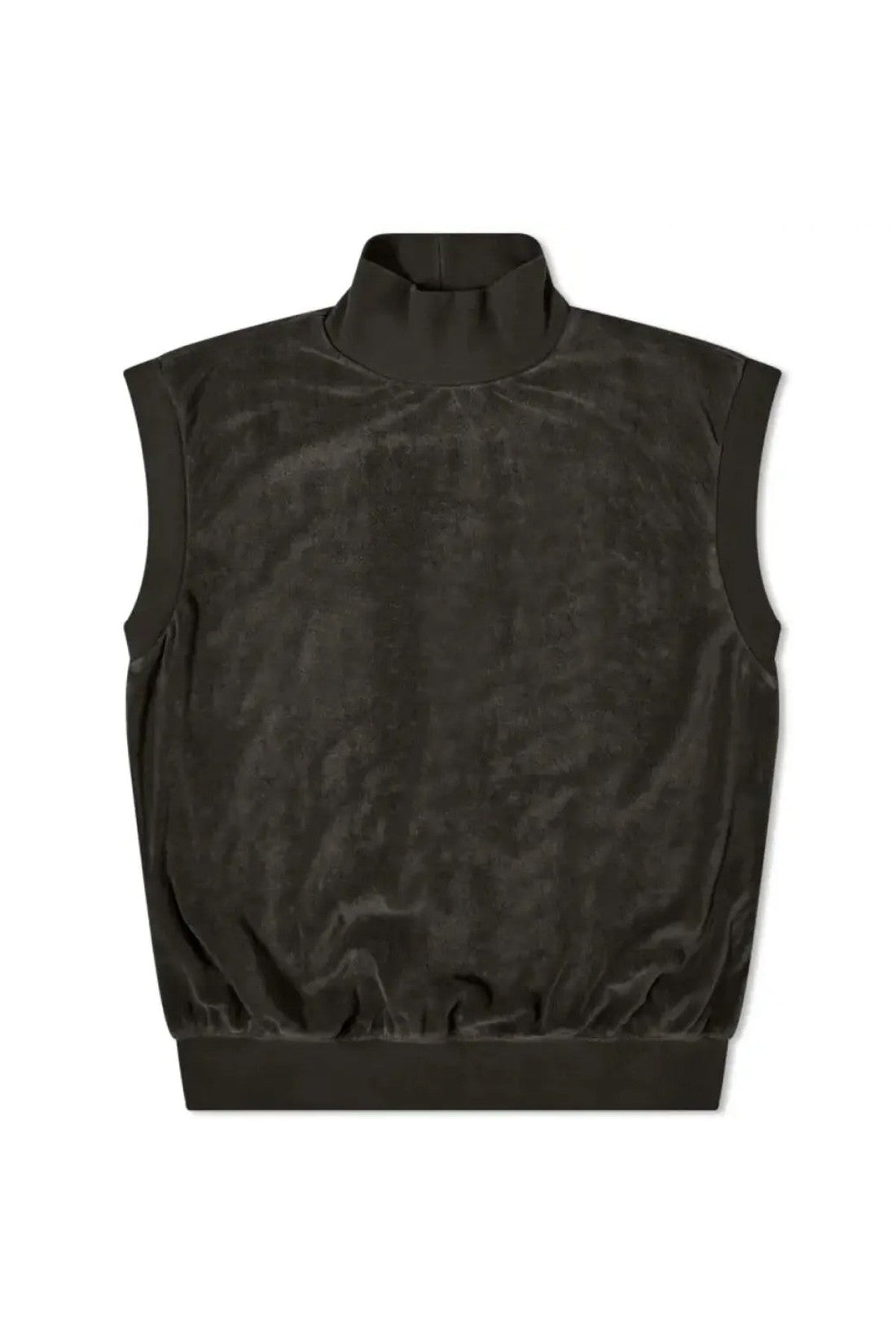 Fear Of God-OUTLET-SALE-Essentials Mock Neck Vest Top-ARCHIVIST