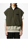 Fear Of God-OUTLET-SALE-Essentials Nylon Fleece Mockneck Vest-ARCHIVIST