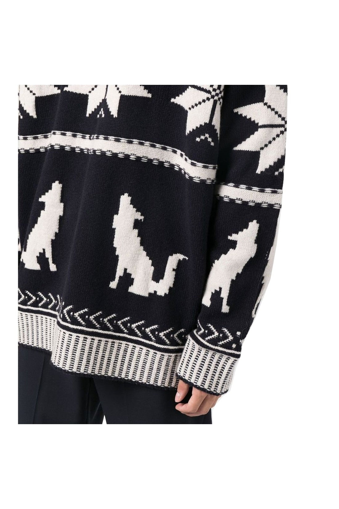 ETRO-OUTLET-SALE-Etro Embroidered Cotton Sweater-ARCHIVIST