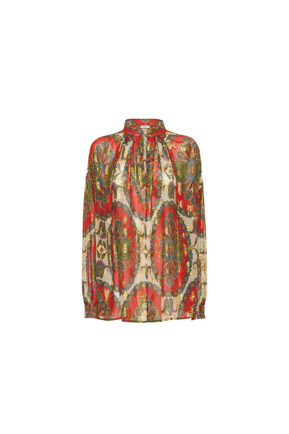 ETRO-OUTLET-SALE-Etro Silk Printed Shirt-ARCHIVIST